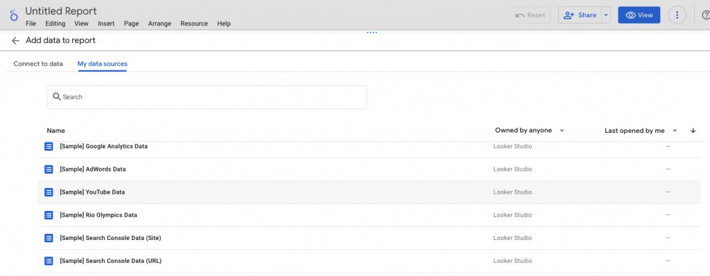Hướng dẫn sử dụng Looker Studio hiệu quả 2023 6 Hướng dẫn sử dụng Looker Studio hiệu quả 2023 1